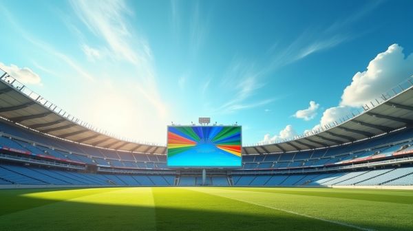 Comment choisir un panneau publicitaire pour stade impactant