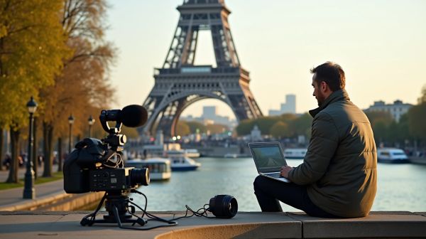 Faire filmer son activité à Paris : ce qu'un prestataire vidéo prépare avant le jour J