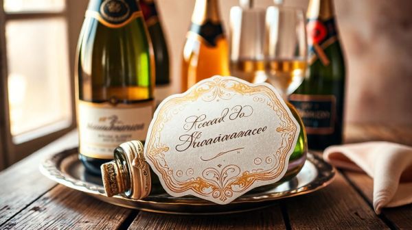 Top techniques pour l'impression d'étiquettes de champagne
